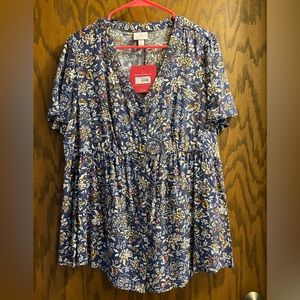 Isabel Maternity Floral Top